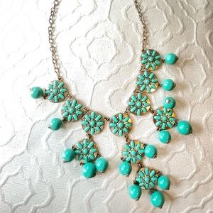 Turquoise Statement Necklace